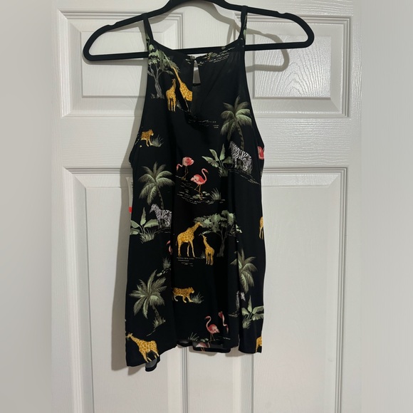 Old navy tank top jungle print - Picture 6 of 6